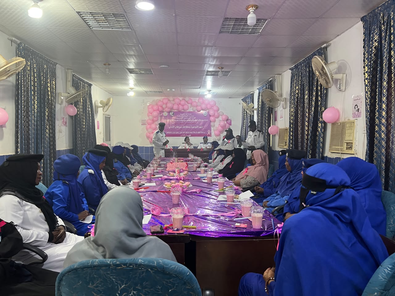 Kassala State Traffic Police and JASMAR Organization Hold Breast Cancer Awareness Event Under the Slogan “Pink October: A Month of Awareness, Love and Hope”